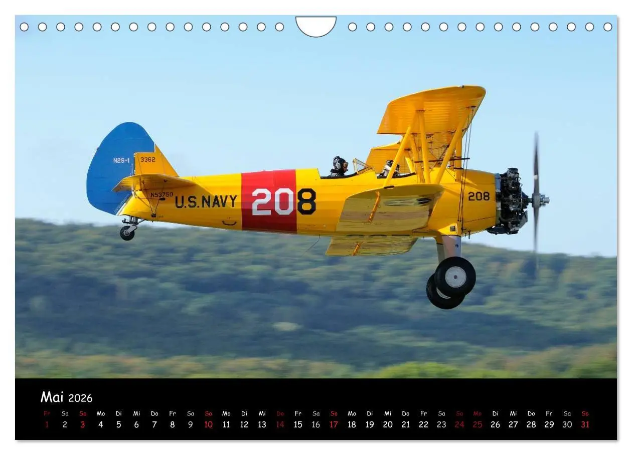 Bild: 9783516181142 | Doppeldecker - Veteranen der Lüfte (Wandkalender 2026 DIN A4 quer),...