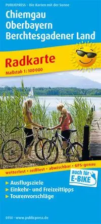 Cover: 9783747301142 | Chiemgau - Oberbayern - Berchtesgadener Land 1:100 000 | (Land-)Karte