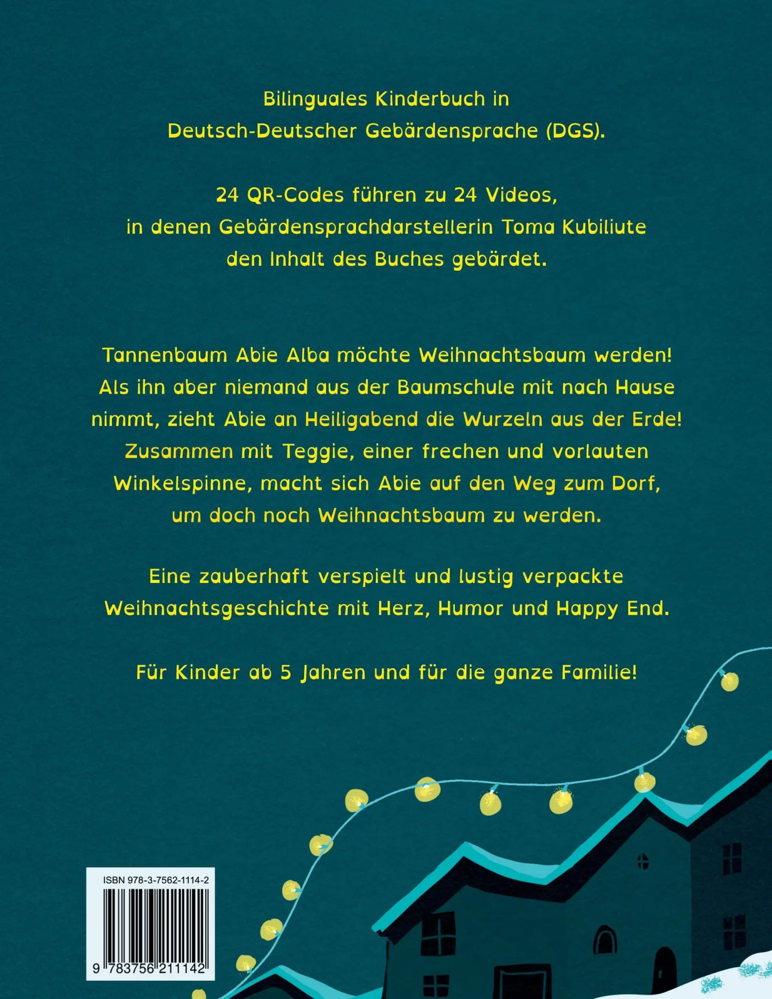 Rückseite: 9783756211142 | Abie Alba - Der große Traum vom Weihnachtsbaum | Katrin Bühring | Buch