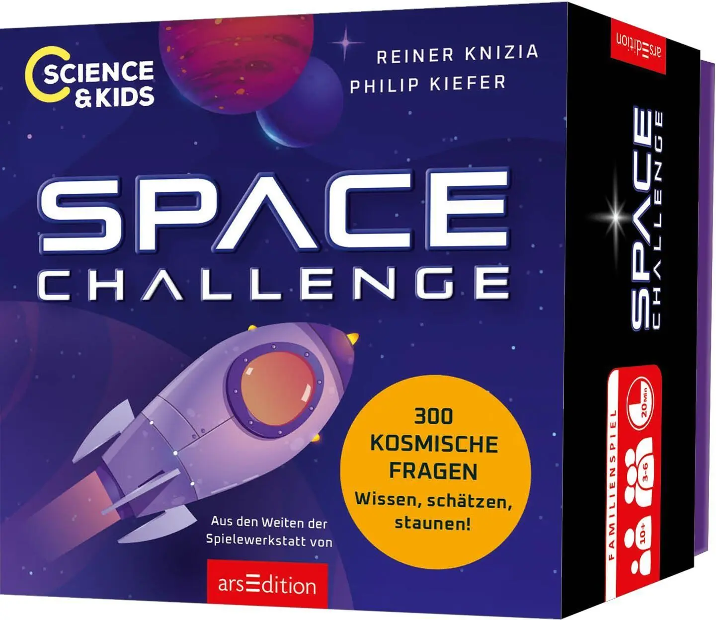 Cover: 4014489141242 | Science &amp; Kids - Space Challenge | Reiner Knizia (u. a.) | Spiel