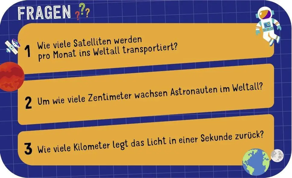 Bild: 4014489141242 | Science &amp; Kids - Space Challenge | Reiner Knizia (u. a.) | Spiel