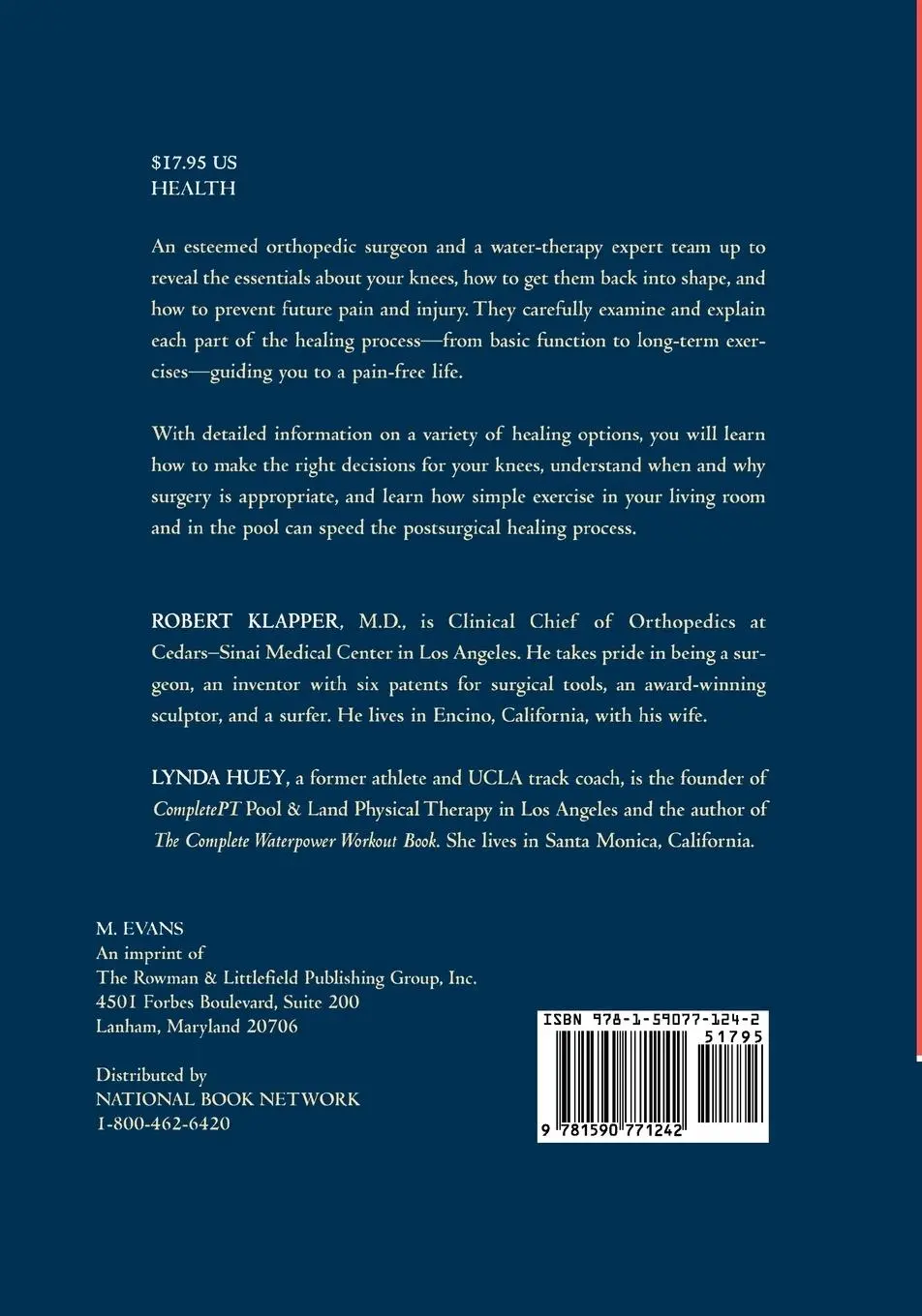 Rückseite: 9781590771242 | Heal Your Knees | Robert L. Klapper (u. a.) | Taschenbuch | Englisch
