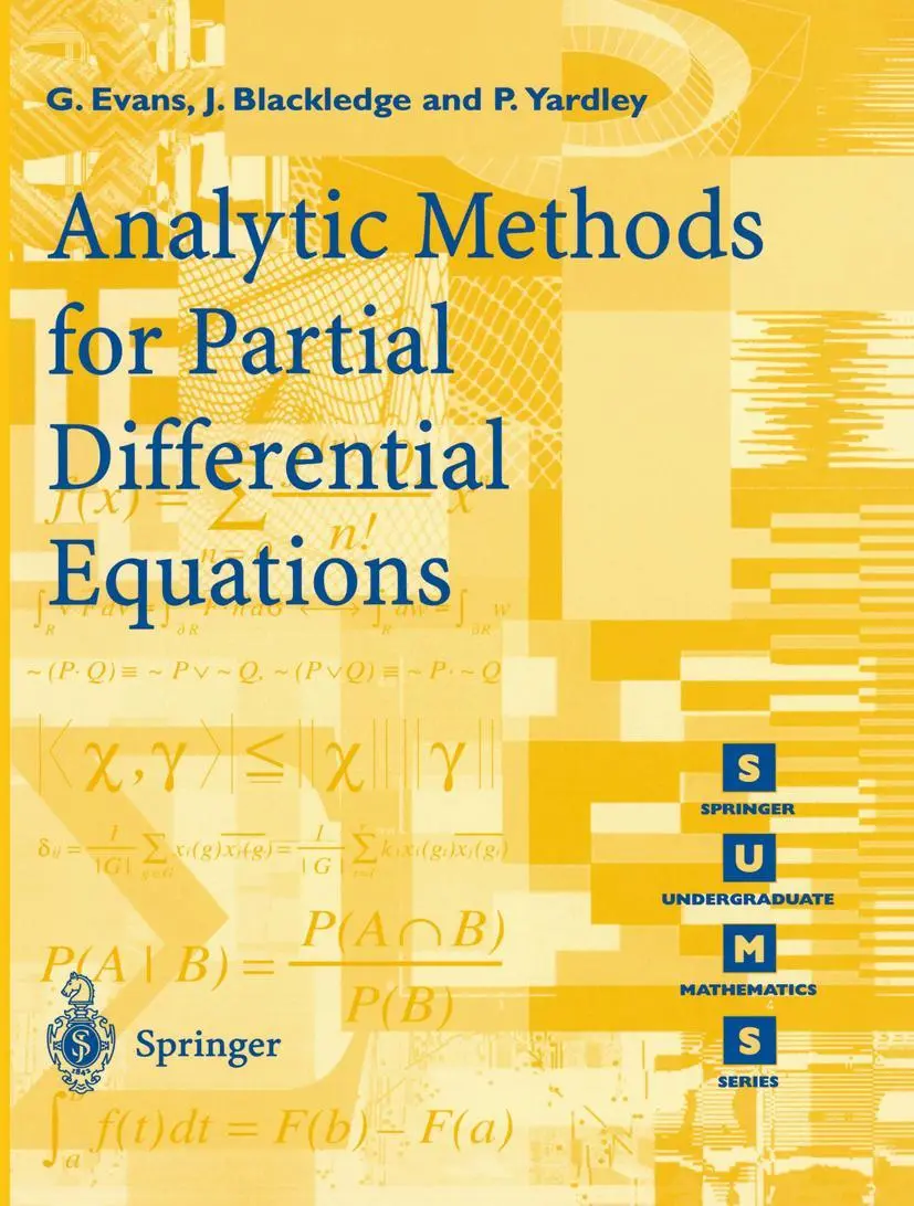 Cover: 9783540761242 | Analytic Methods for Partial Differential Equations | G. Evans (u. a.)