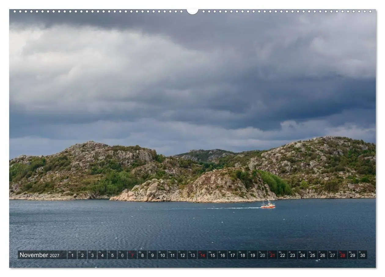 Bild: 9783569951242 | Norwegens Süden (Wandkalender 2027 DIN A2 quer), CALVENDO...