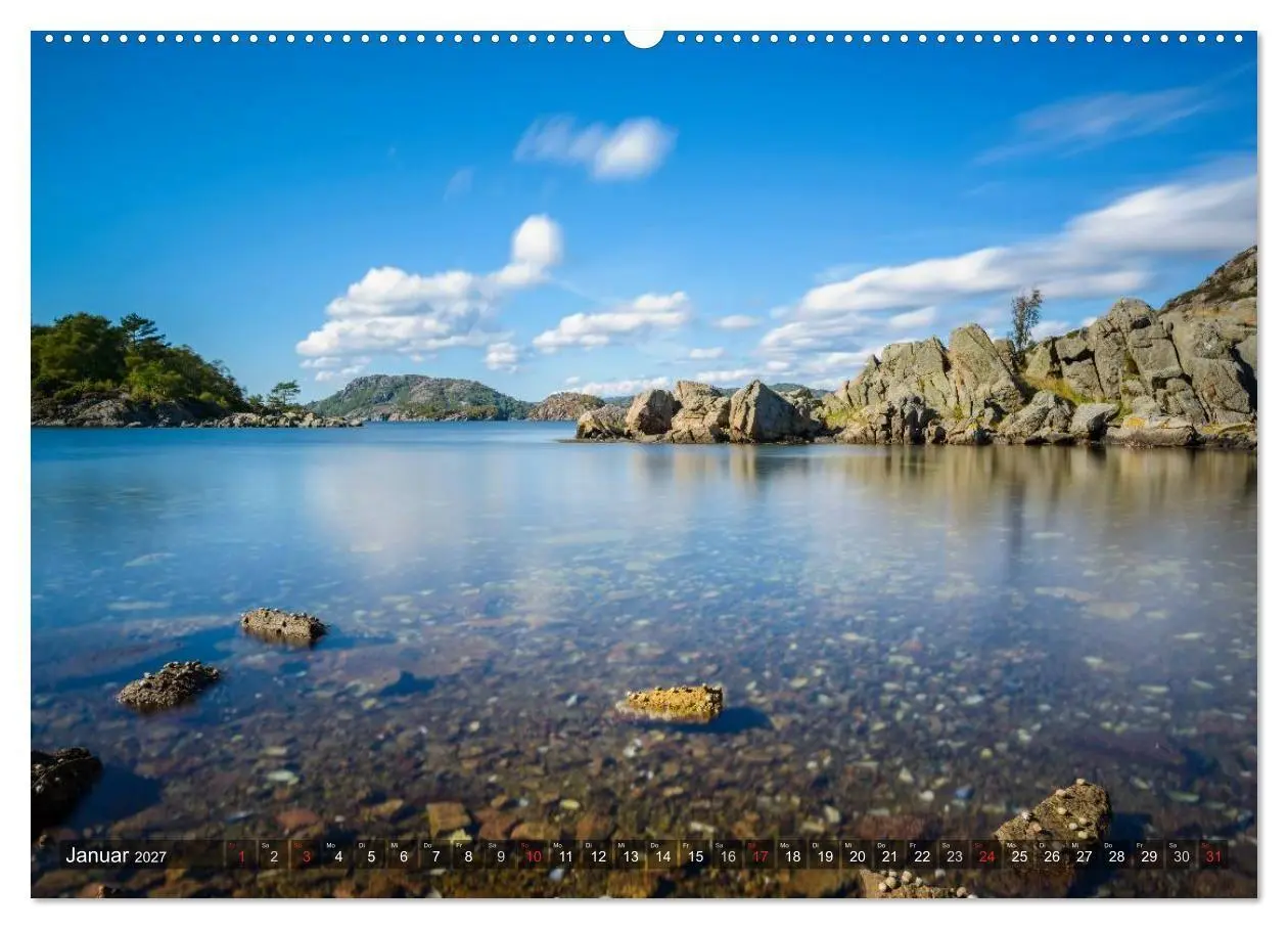 Bild: 9783569951242 | Norwegens Süden (Wandkalender 2027 DIN A2 quer), CALVENDO...