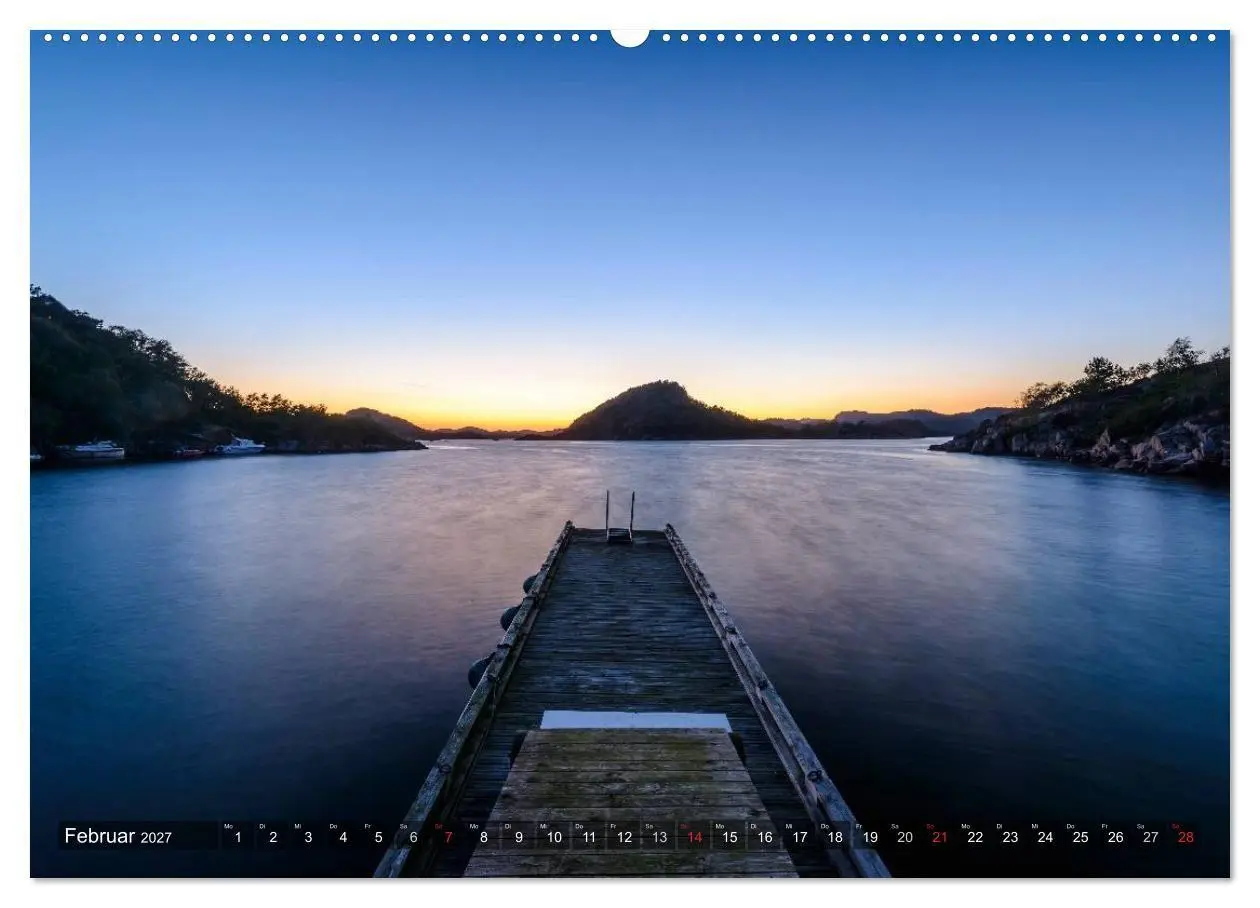 Bild: 9783569951242 | Norwegens Süden (Wandkalender 2027 DIN A2 quer), CALVENDO...