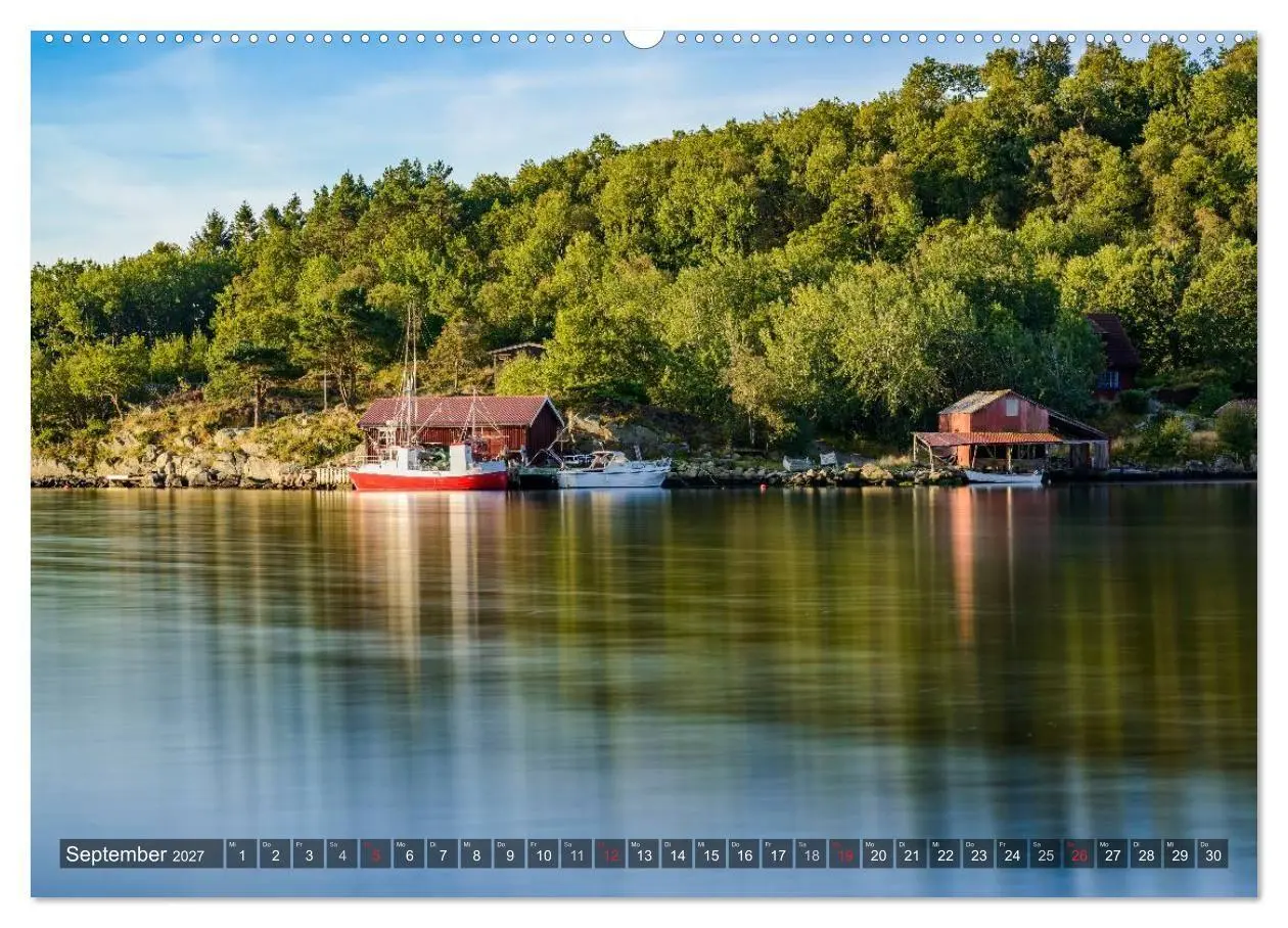 Bild: 9783569951242 | Norwegens Süden (Wandkalender 2027 DIN A2 quer), CALVENDO...
