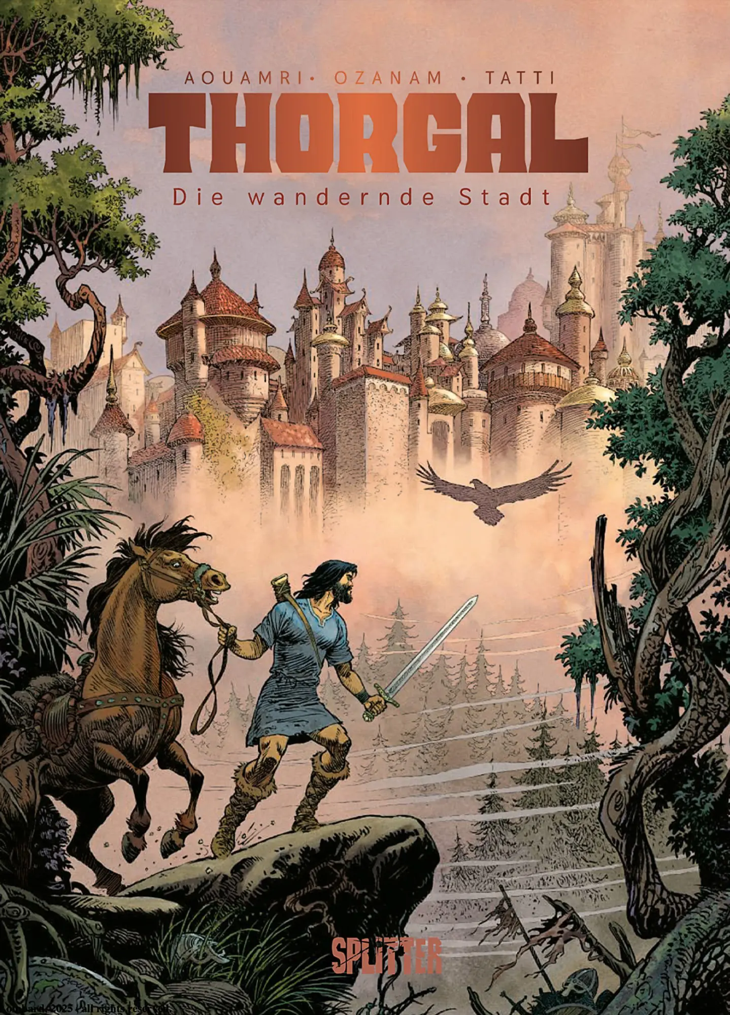 Cover: 9783689501242 | Thorgal Saga: Die wandernde Stadt | Antoine Ozanam | Buch | 88 S.