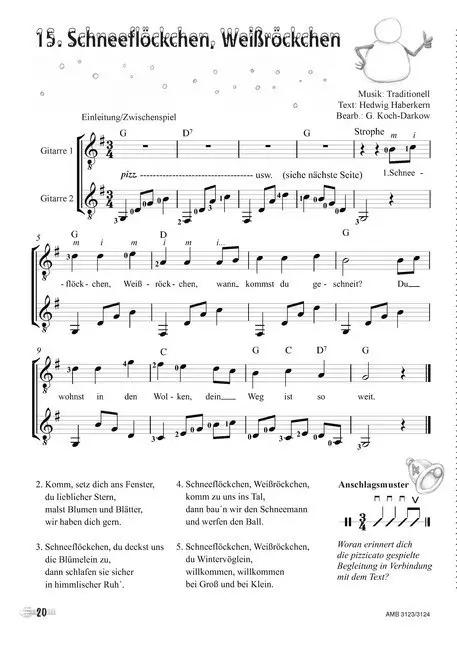Bild: 9783869471242 | Moro und Lilli. Das Weihnachtsalbum, m. Audio-CD, für Gitarre | Buch