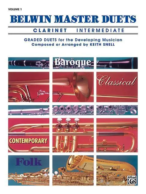 Cover: 9780769221342 | Belwin Master Duets-Clarinet, Intermediate Vol. 1 | Keith Snell | Buch