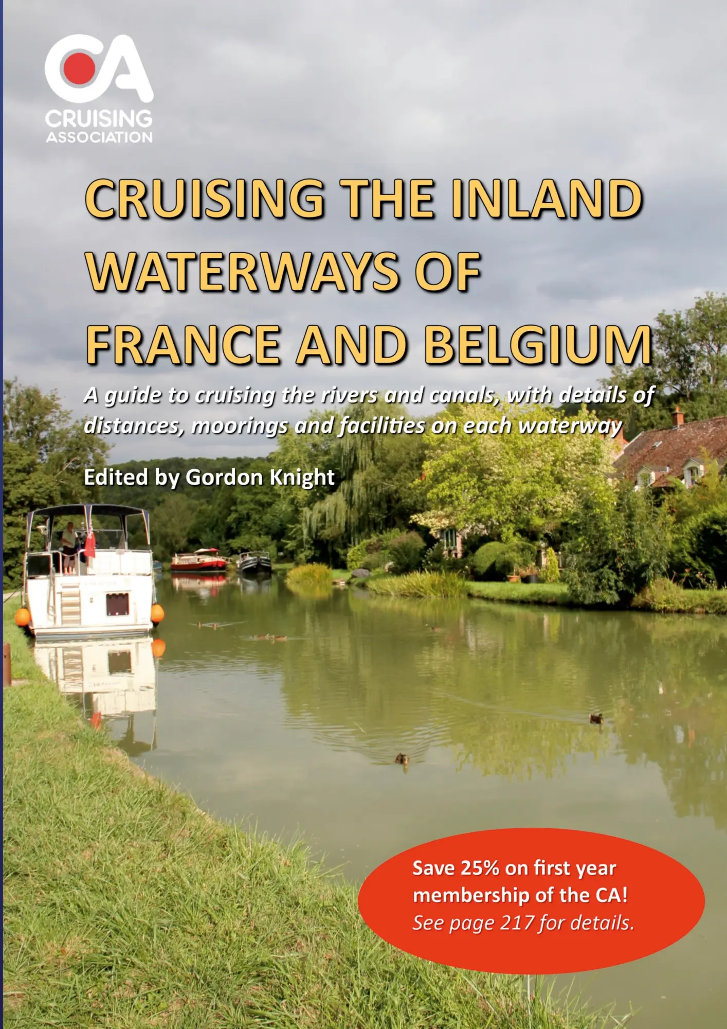 Cover: 9781446691342 | Cruising the Inland Waterways of France and Belgium | Gordon Knight