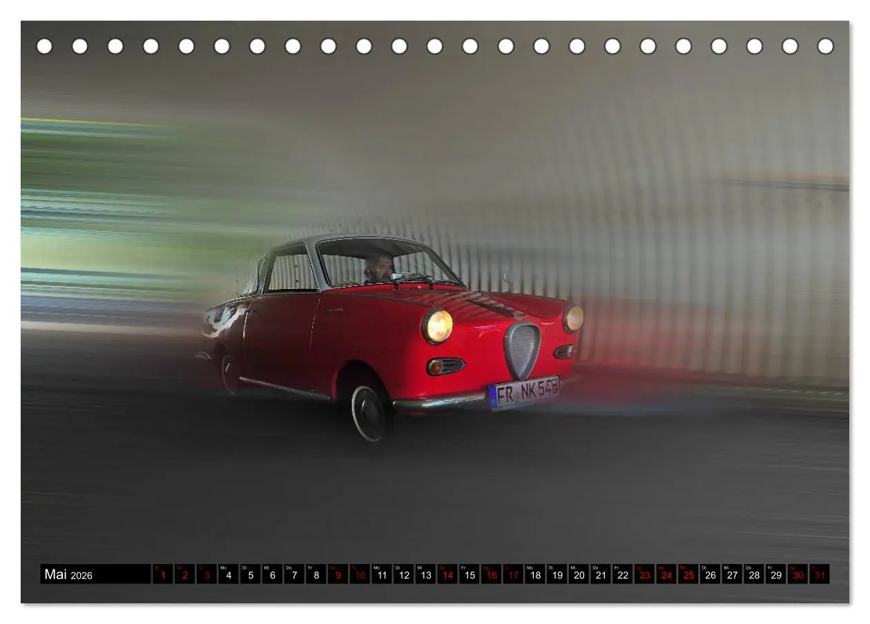 Bild: 9783457901342 | Goggomobil Coupè 250 TS (Tischkalender 2026 DIN A5 quer), CALVENDO...