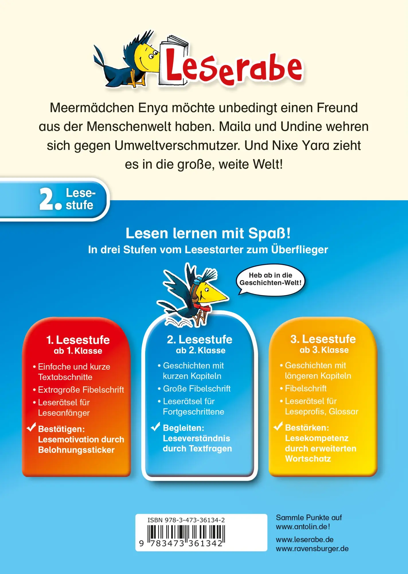 Rückseite: 9783473361342 | Fantastische Meermädchengeschichten - Leserabe 2. Klasse -...