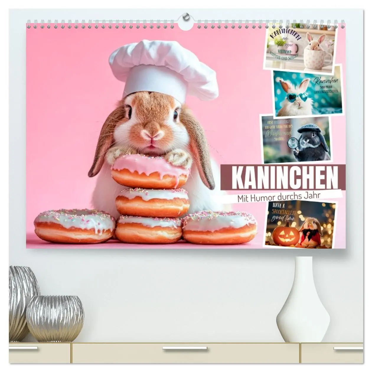 Cover: 9783516611342 | KANINCHEN Mit Humor durchs Jahr (hochwertiger Premium Wandkalender...