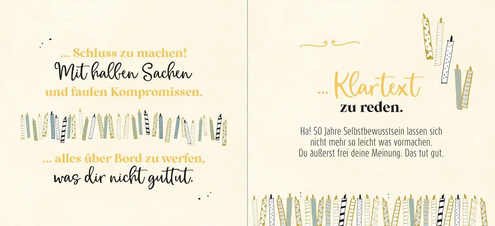 Bild: 9783848501342 | 50 - Genau das richtige Alter, um ... | Groh Verlag | Buch | 48 S.