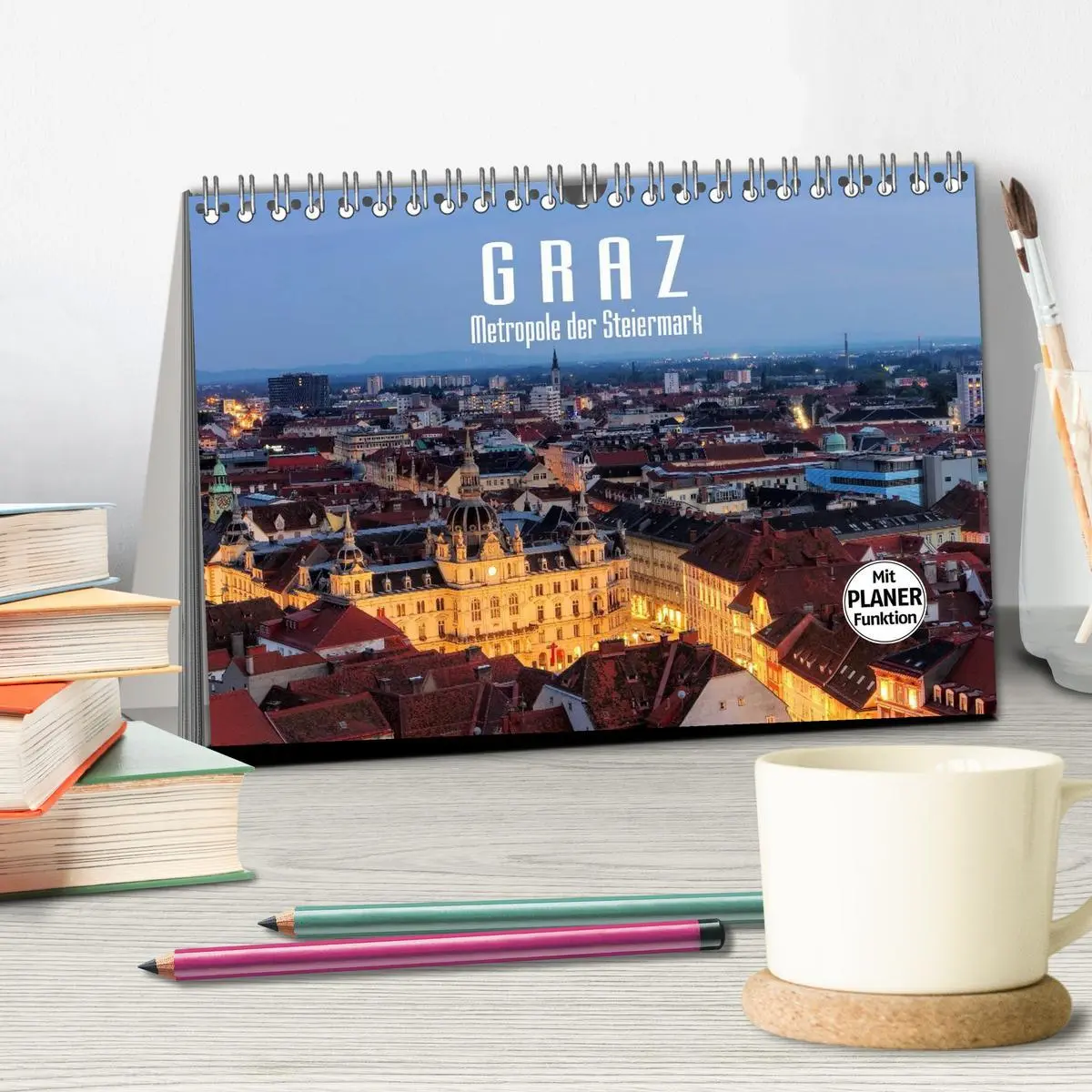 Bild: 9783457991442 | Graz - Metropole der Steiermark (Tischkalender 2026 DIN A5 quer),...