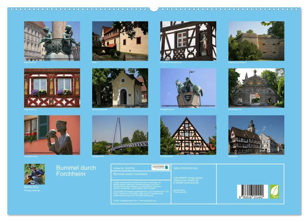 Bild: 9783516151442 | Bummel durch Forchheim (hochwertiger Premium Wandkalender 2026 DIN...