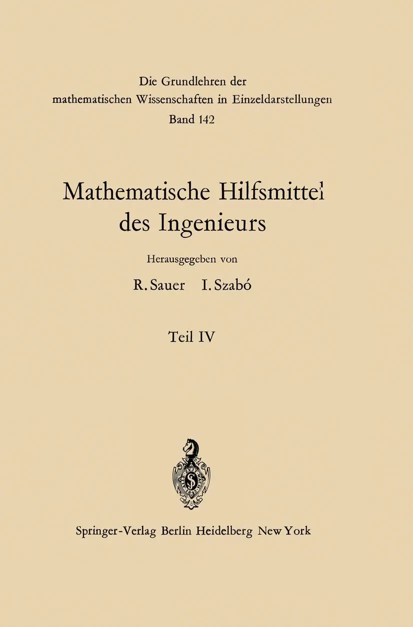 Cover: 9783642951442 | Mathematische Hilfsmittel des Ingenieurs | Wolfgang Hahn (u. a.)