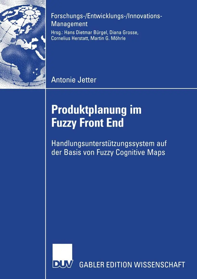 Cover: 9783835001442 | Produktplanung im Fuzzy Front End | Antonie Jetter | Taschenbuch | xxx