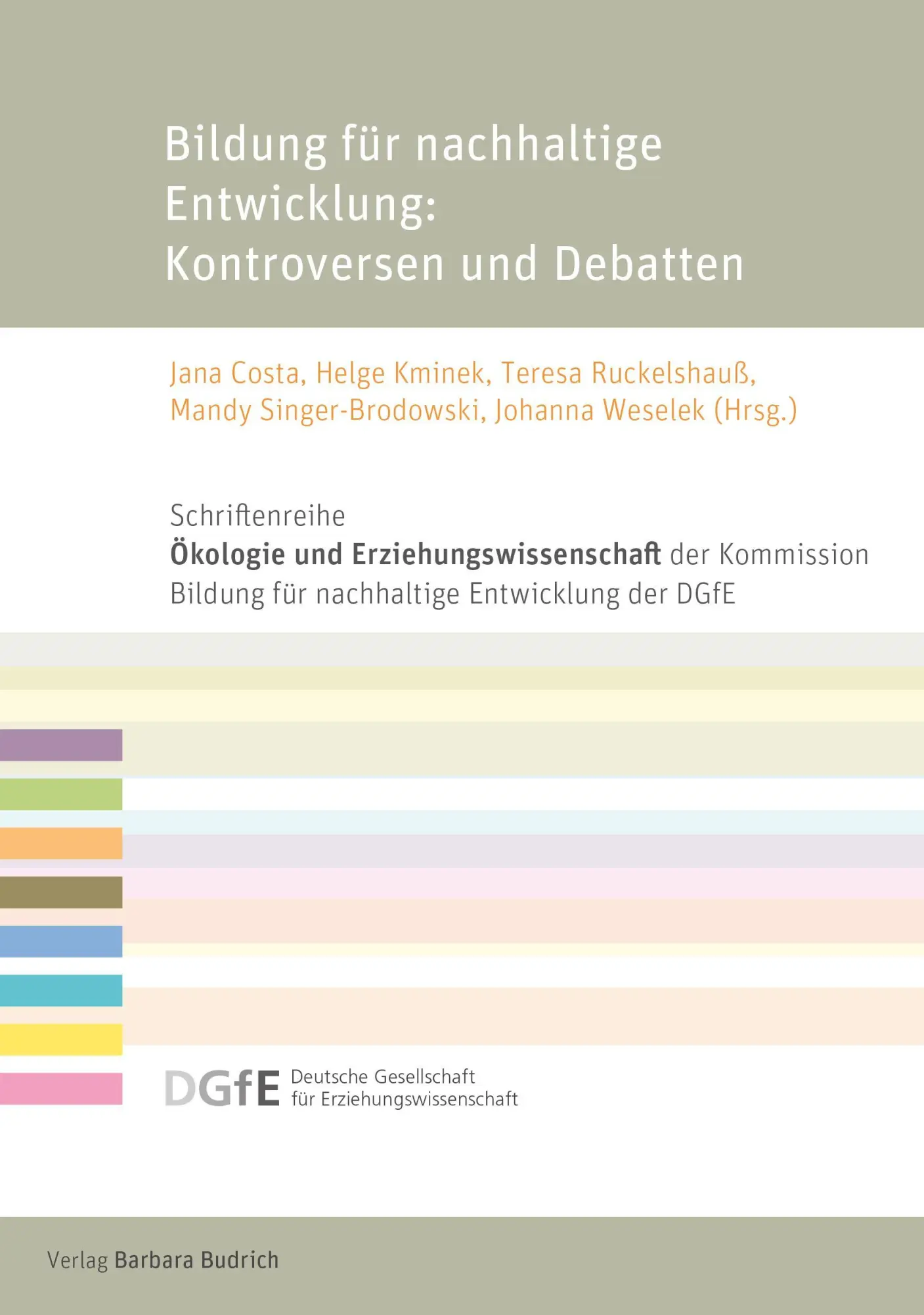 Cover: 9783847431442 | Bildung für nachhaltige Entwicklung: Kontroversen und Debatten | Buch