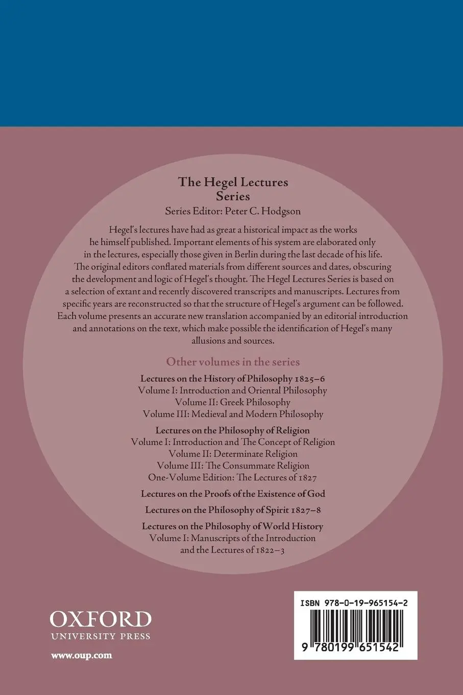 Rückseite: 9780199651542 | Hegel | J. Michael Stewart (u. a.) | Taschenbuch | Englisch | 2013