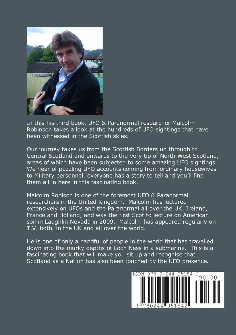 Rückseite: 9780244951542 | UFO Case Files Of Scotland Volume 2 | (The Sightings, 1970s - 1990's)
