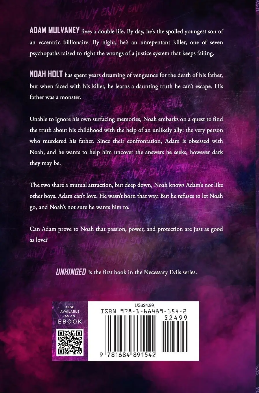 Rückseite: 9781684891542 | Unhinged | Onley James | Buch | Englisch | 2021 | EAN 9781684891542