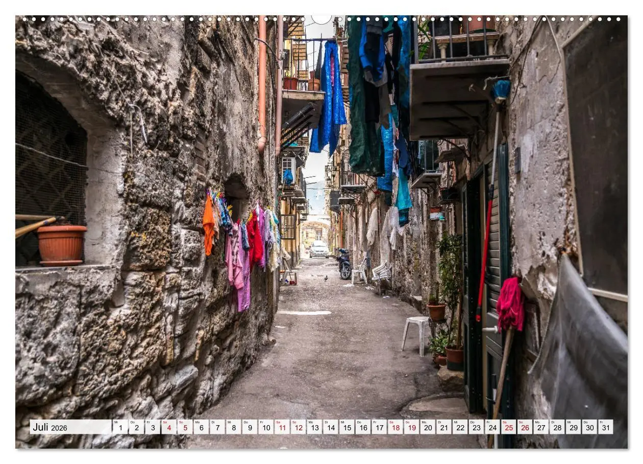 Bild: 9783457741542 | Sizilien - Palermo (Wandkalender 2026 DIN A2 quer), CALVENDO...