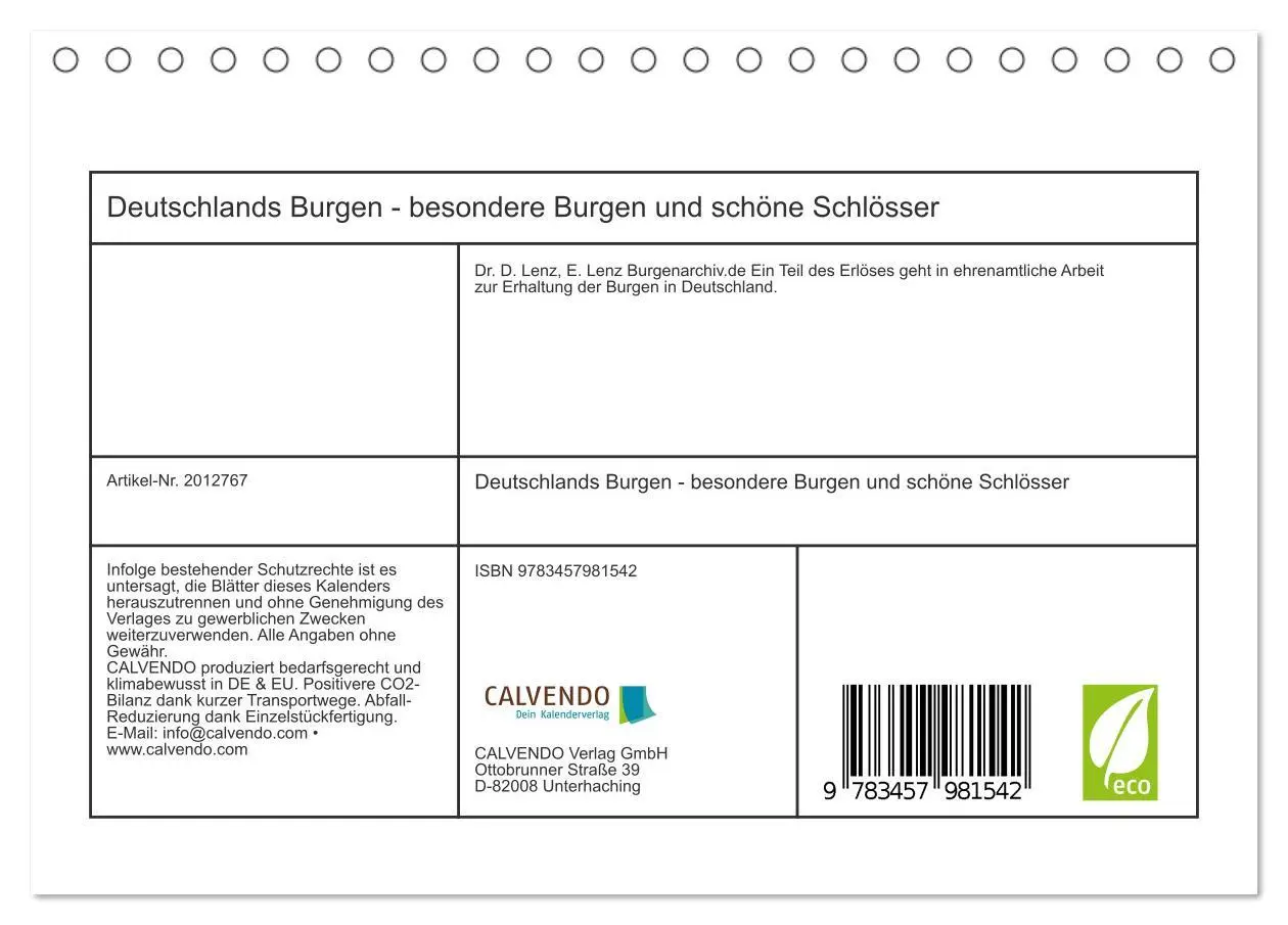Bild: 9783457981542 | Deutschlands Burgen - besondere Burgen und schöne Schlösser...