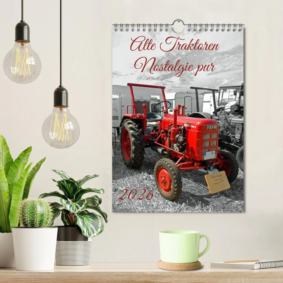 Bild: 9783516381542 | Alte Traktoren Nostalgie pur (Wandkalender 2026 DIN A4 hoch),...