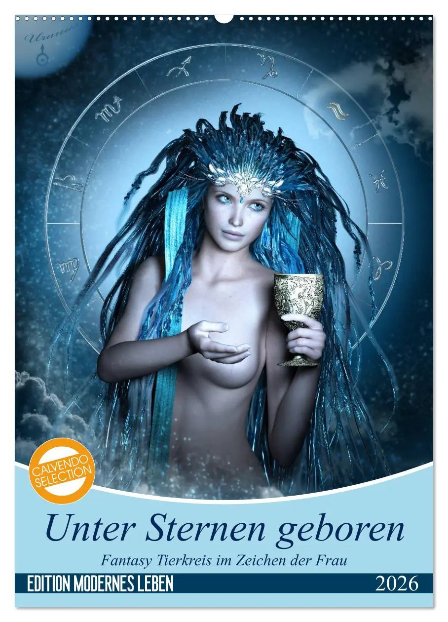 Cover: 9783516451542 | Unter Sternen geboren - Fantasy Tierkreis im Zeichen der Frau...