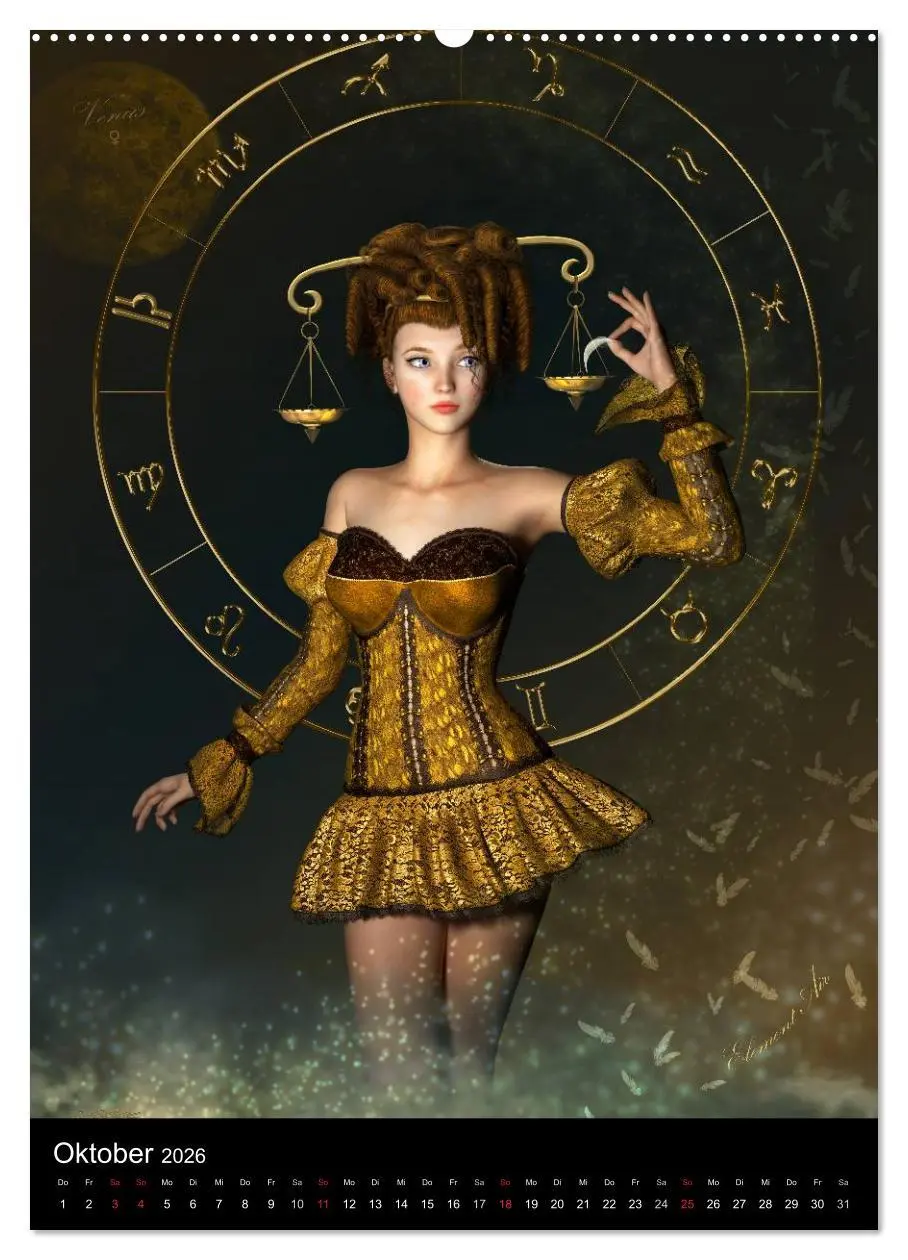 Bild: 9783516451542 | Unter Sternen geboren - Fantasy Tierkreis im Zeichen der Frau...