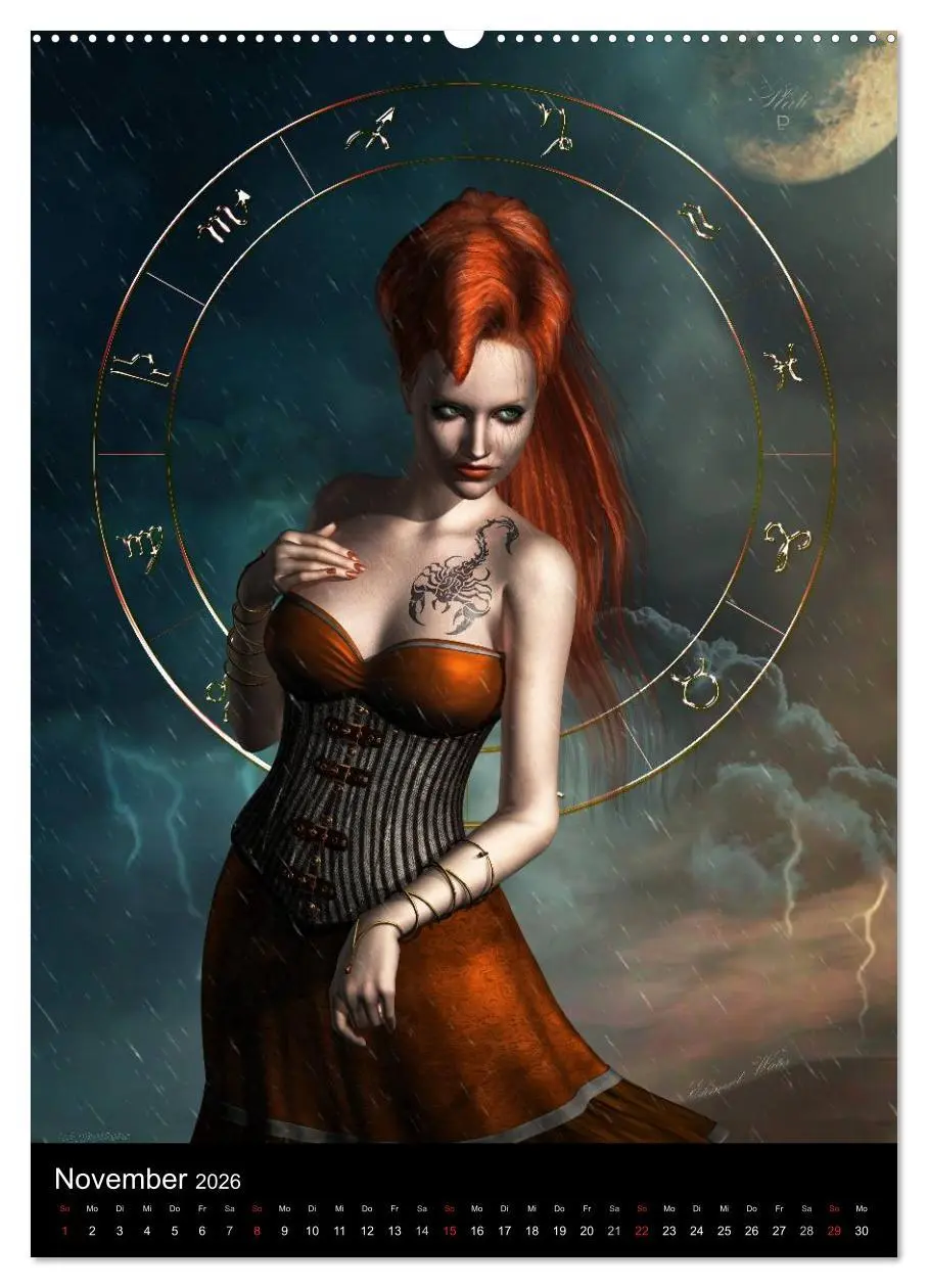 Bild: 9783516451542 | Unter Sternen geboren - Fantasy Tierkreis im Zeichen der Frau...