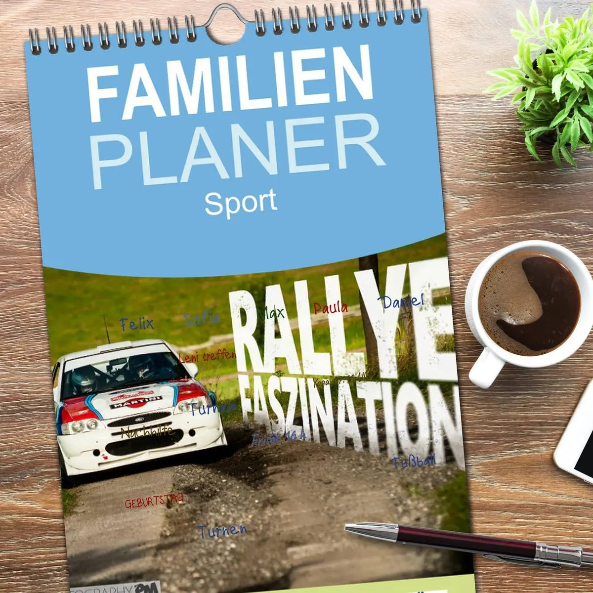 Bild: 9783516521542 | Familienplaner 2026 - Rallye Faszination 2026 mit 5 Spalten...