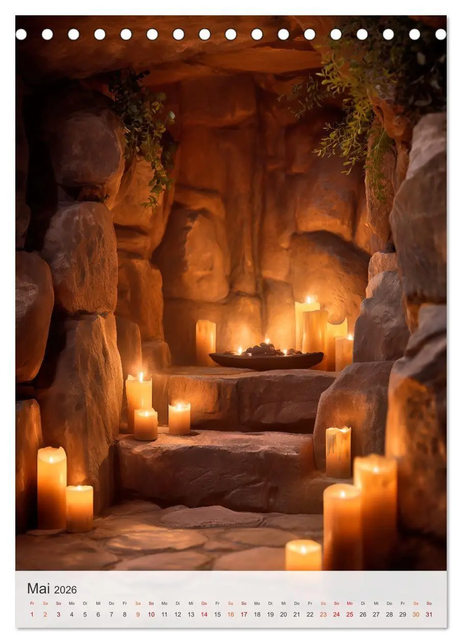 Bild: 9783516691542 | Spirituelle Reise (Tischkalender 2026 DIN A5 hoch), CALVENDO...