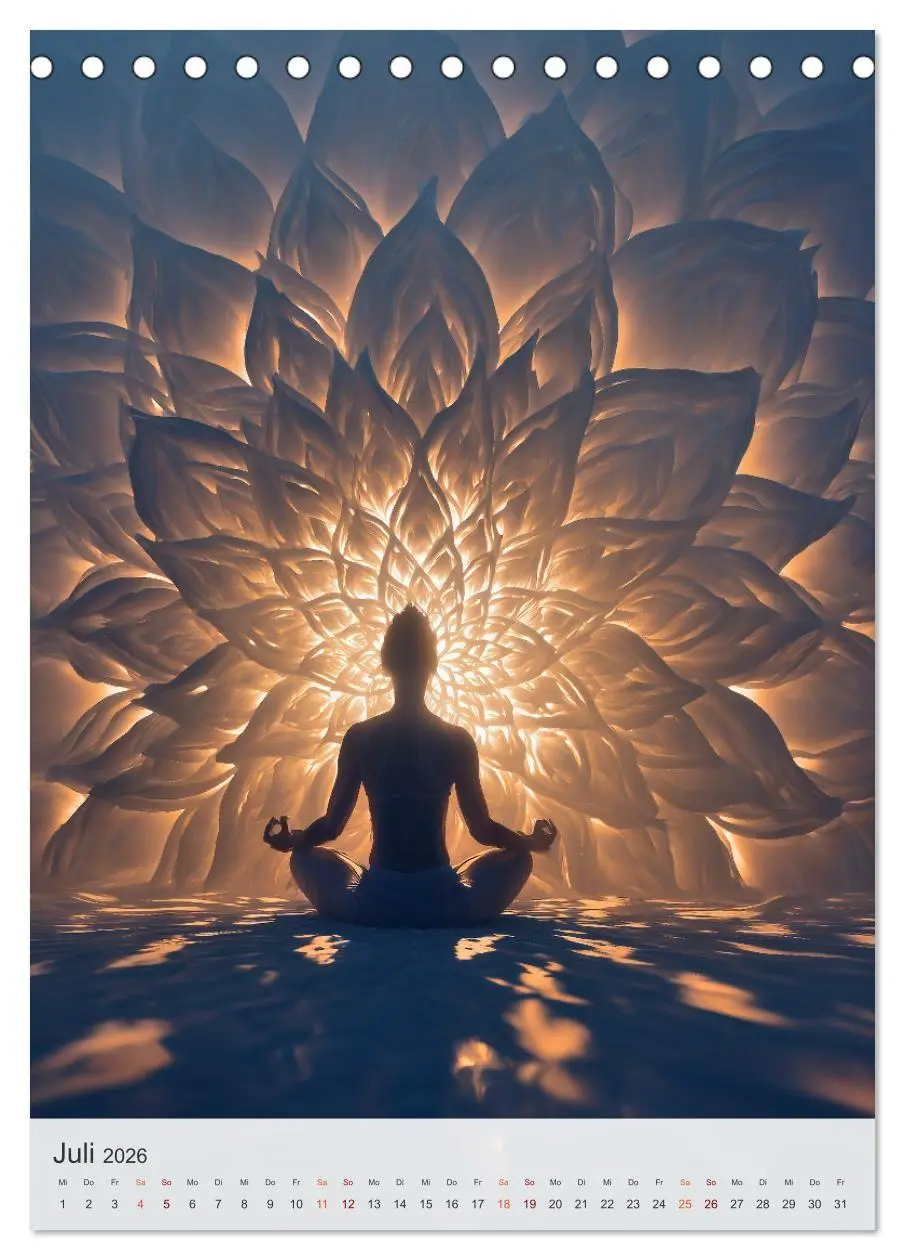 Bild: 9783516691542 | Spirituelle Reise (Tischkalender 2026 DIN A5 hoch), CALVENDO...