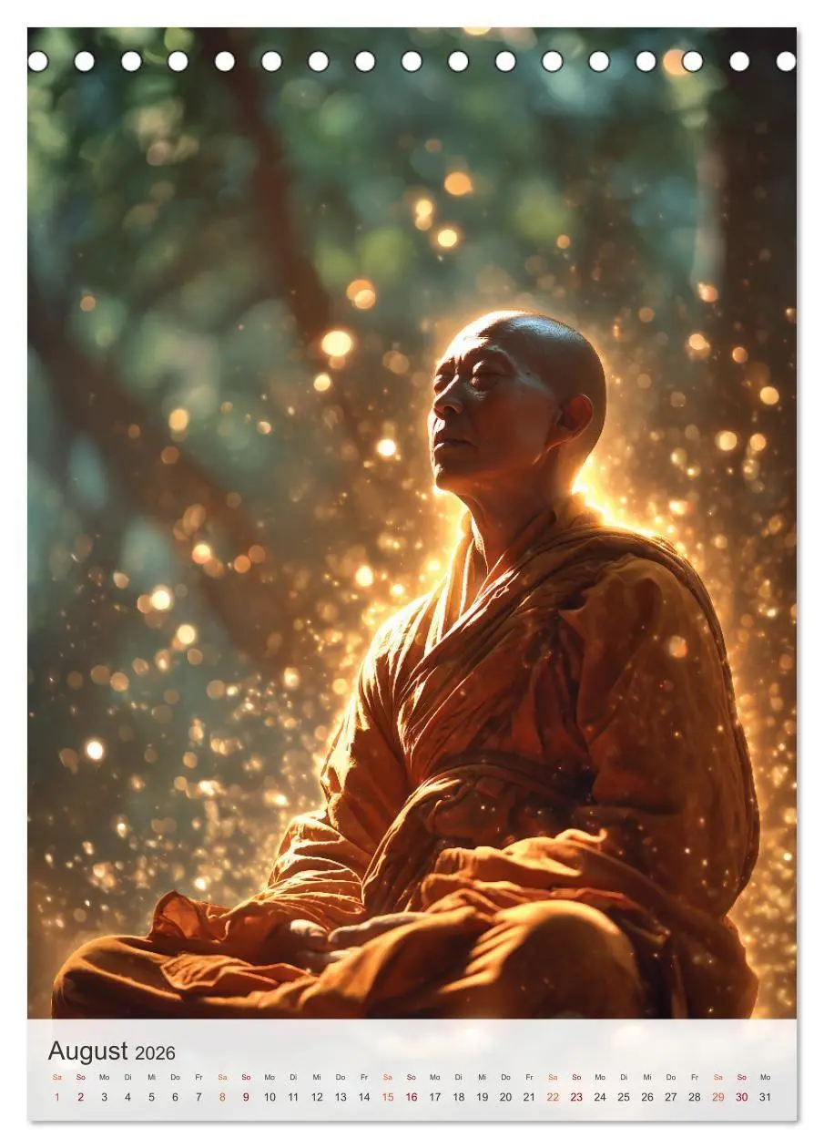 Bild: 9783516691542 | Spirituelle Reise (Tischkalender 2026 DIN A5 hoch), CALVENDO...