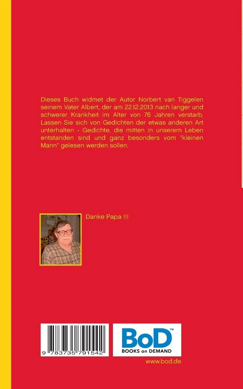 Rückseite: 9783735791542 | Na(rr)türlich van Tiggelen | Norbert van Tiggelen | Taschenbuch | 2014