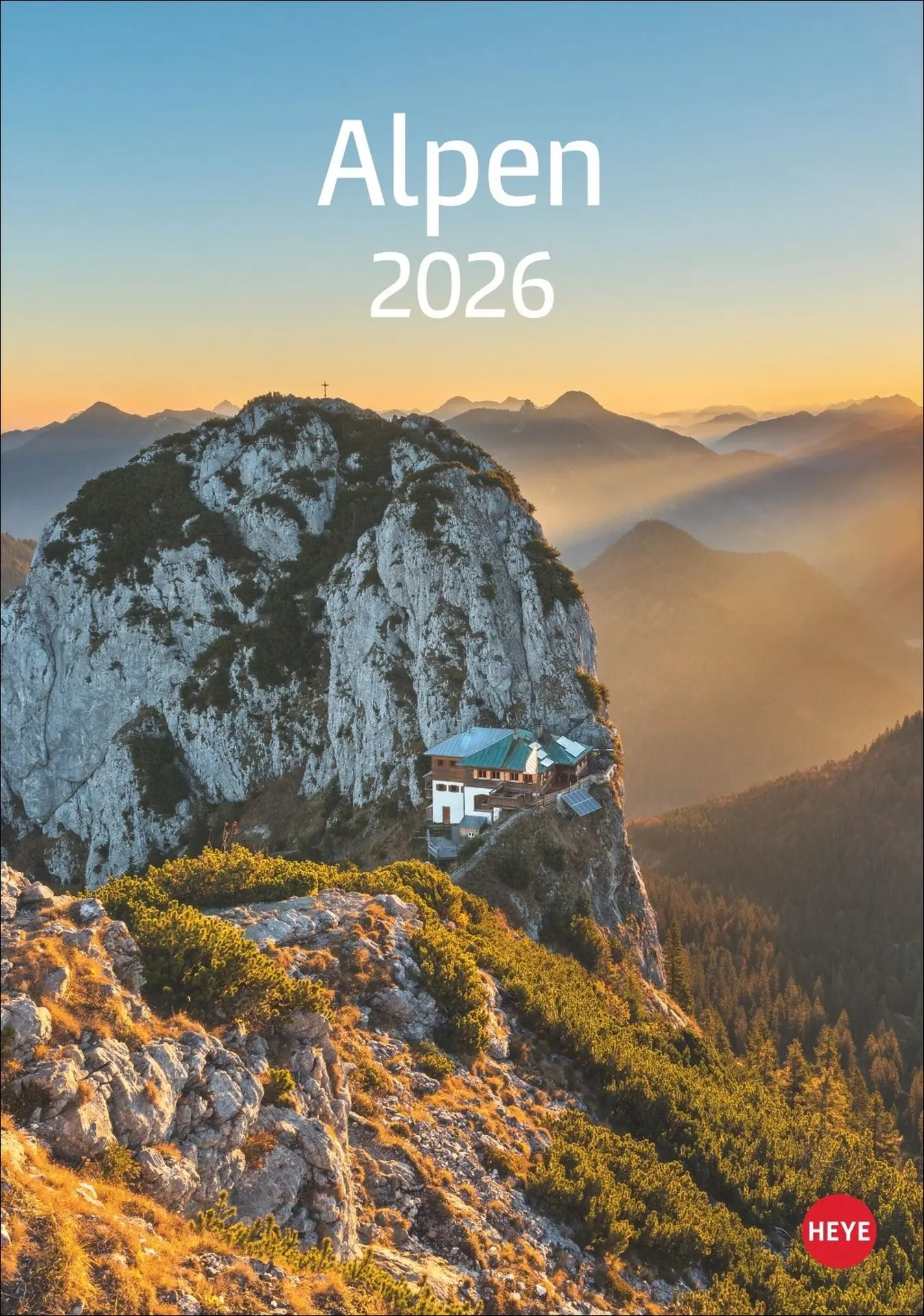Cover: 9783756411542 | Alpen Kalender 2026 | Heye | Kalender | Spiralbindung | 13 S. | 2026