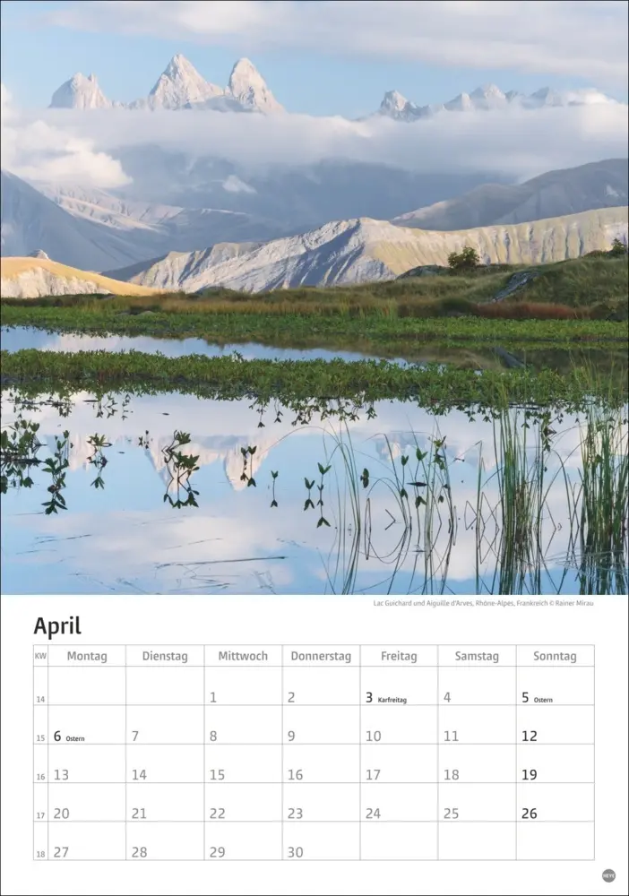 Bild: 9783756411542 | Alpen Kalender 2026 | Heye | Kalender | Spiralbindung | 13 S. | 2026
