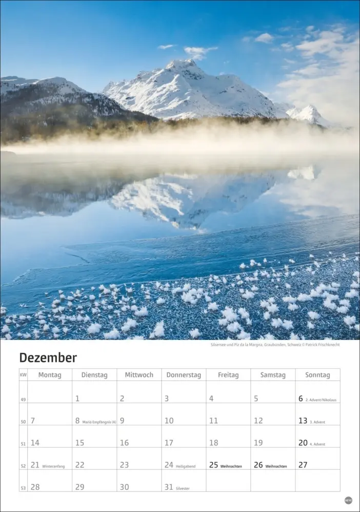 Bild: 9783756411542 | Alpen Kalender 2026 | Heye | Kalender | Spiralbindung | 13 S. | 2026