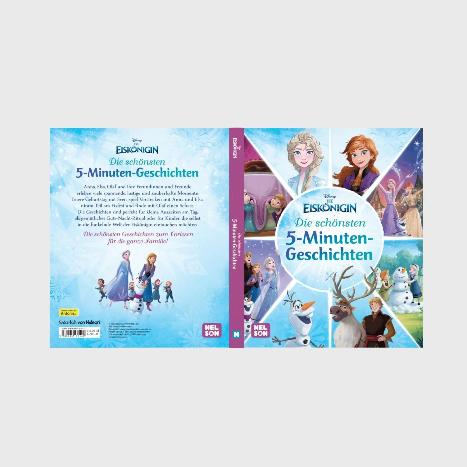 Bild: 9783845131542 | Disney Die Eiskönigin: Die schönsten 5-Minuten-Geschichten | Buch