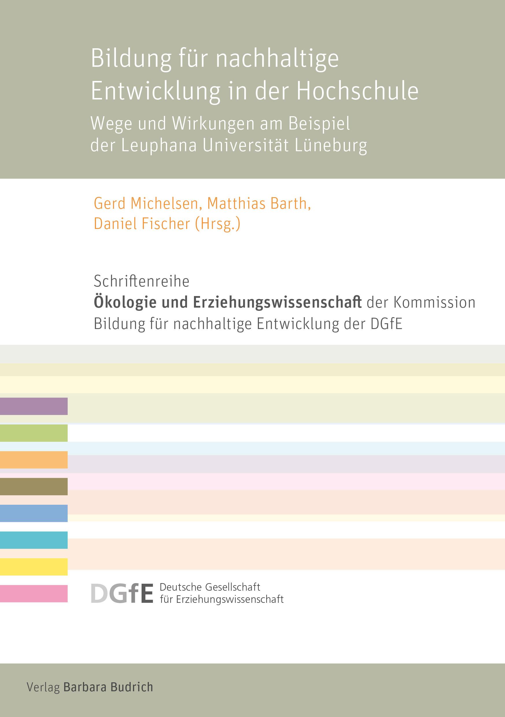 Cover: 9783847421542 | Bildung für nachhaltige Entwicklung in der Hochschule | Barth (u. a.)