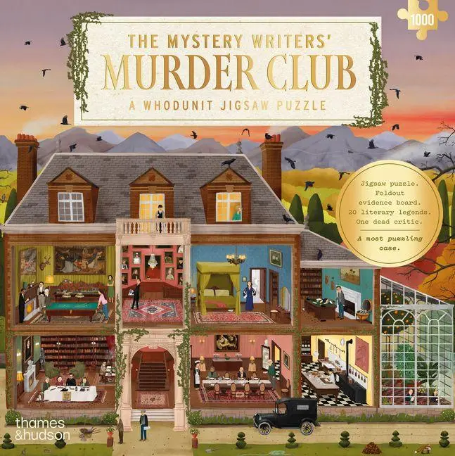 Cover: 9780500421642 | The Mystery Writers' Murder Club | A Whodunit Jigsaw Puzzle | Dalton