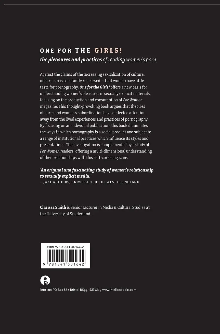 Rückseite: 9781841501642 | One for the Girls! | Clarissa Smith | Buch | Gebunden | Englisch
