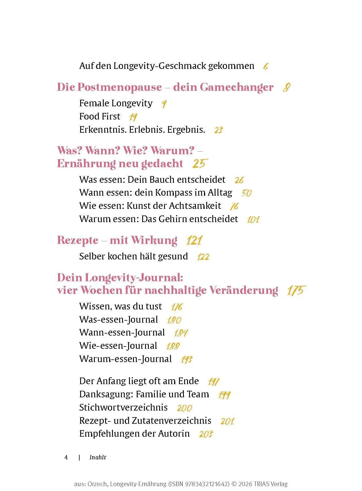Bild: 9783432121642 | Longevity-Ernährung | Petra Orzech | Taschenbuch | 208 S. | Deutsch