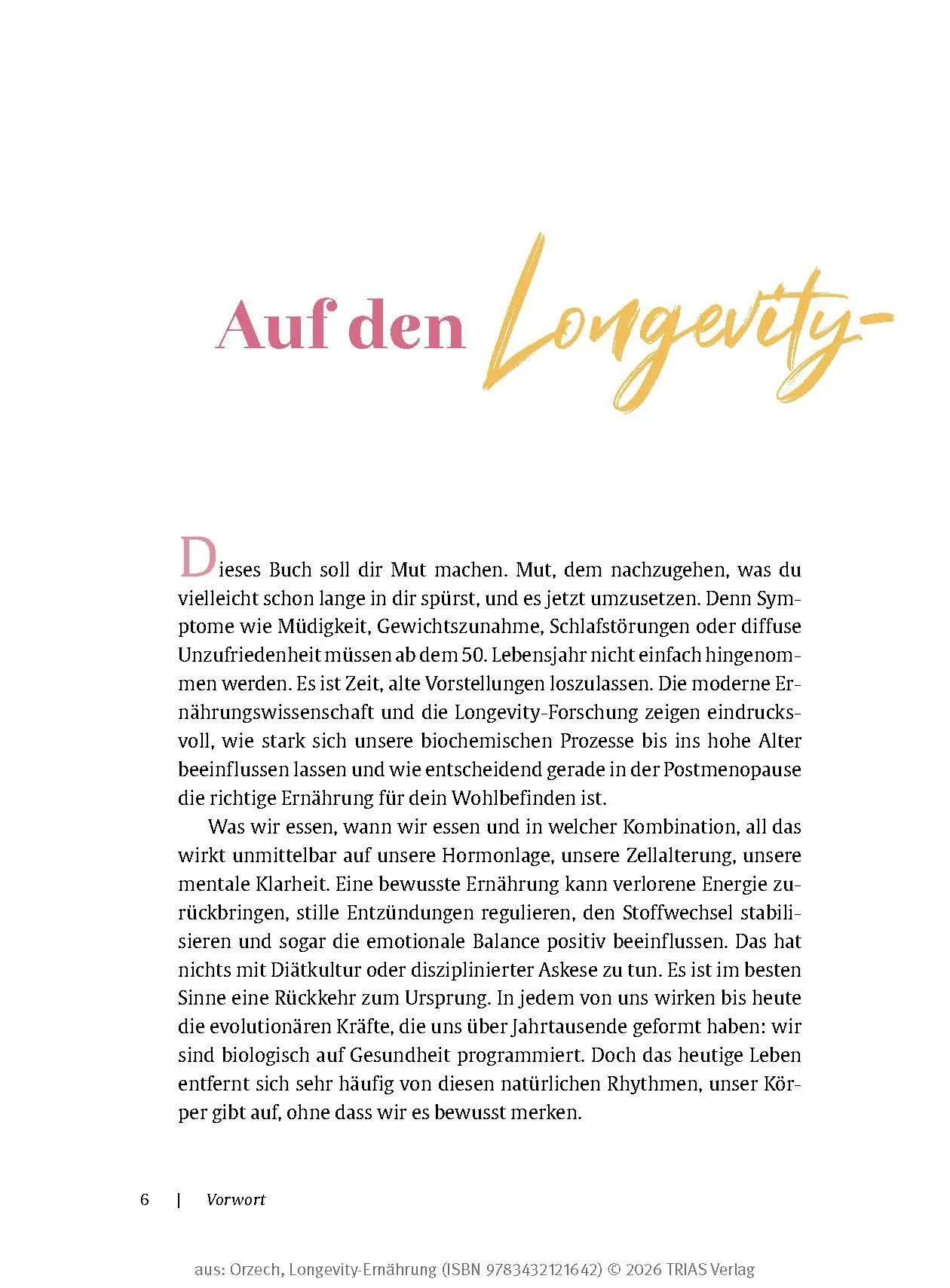 Bild: 9783432121642 | Longevity-Ernährung | Petra Orzech | Taschenbuch | 208 S. | Deutsch