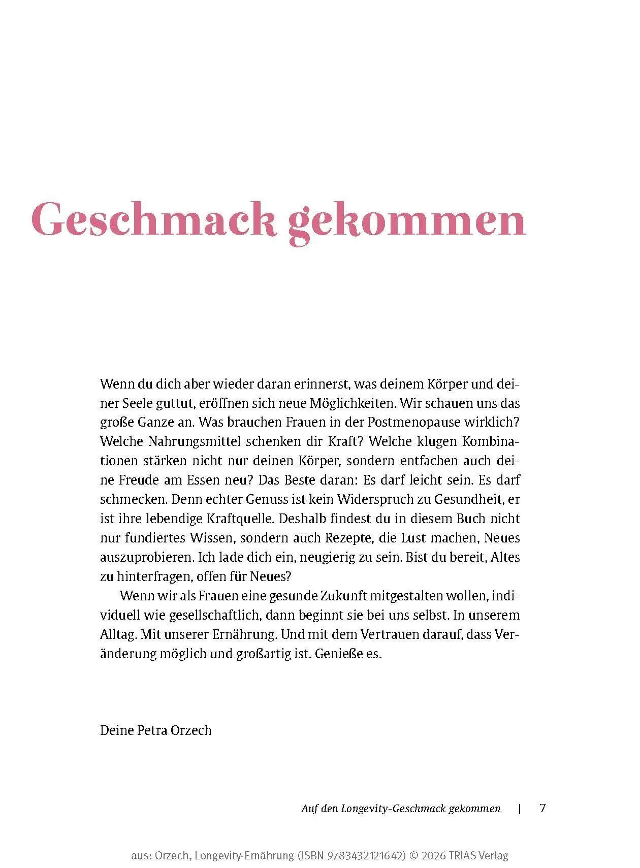Bild: 9783432121642 | Longevity-Ernährung | Petra Orzech | Taschenbuch | 208 S. | Deutsch