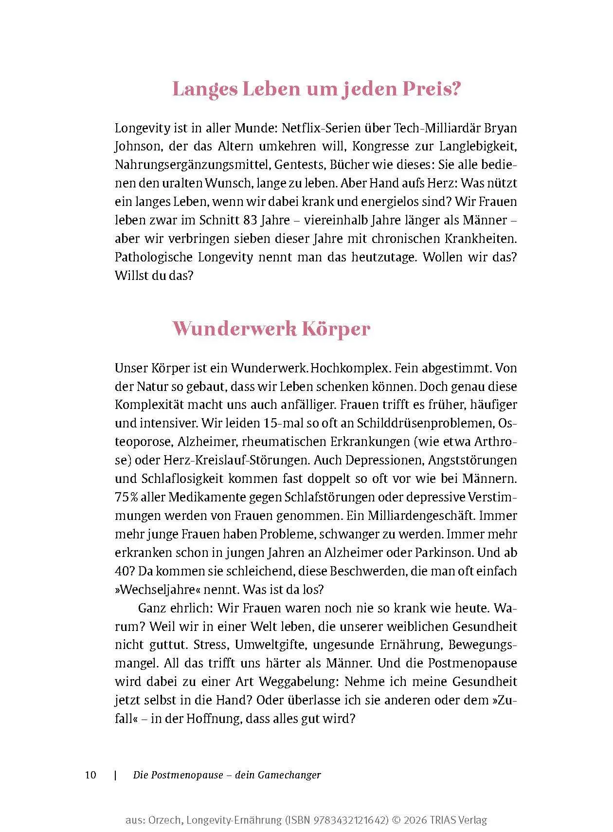 Bild: 9783432121642 | Longevity-Ernährung | Petra Orzech | Taschenbuch | 208 S. | Deutsch