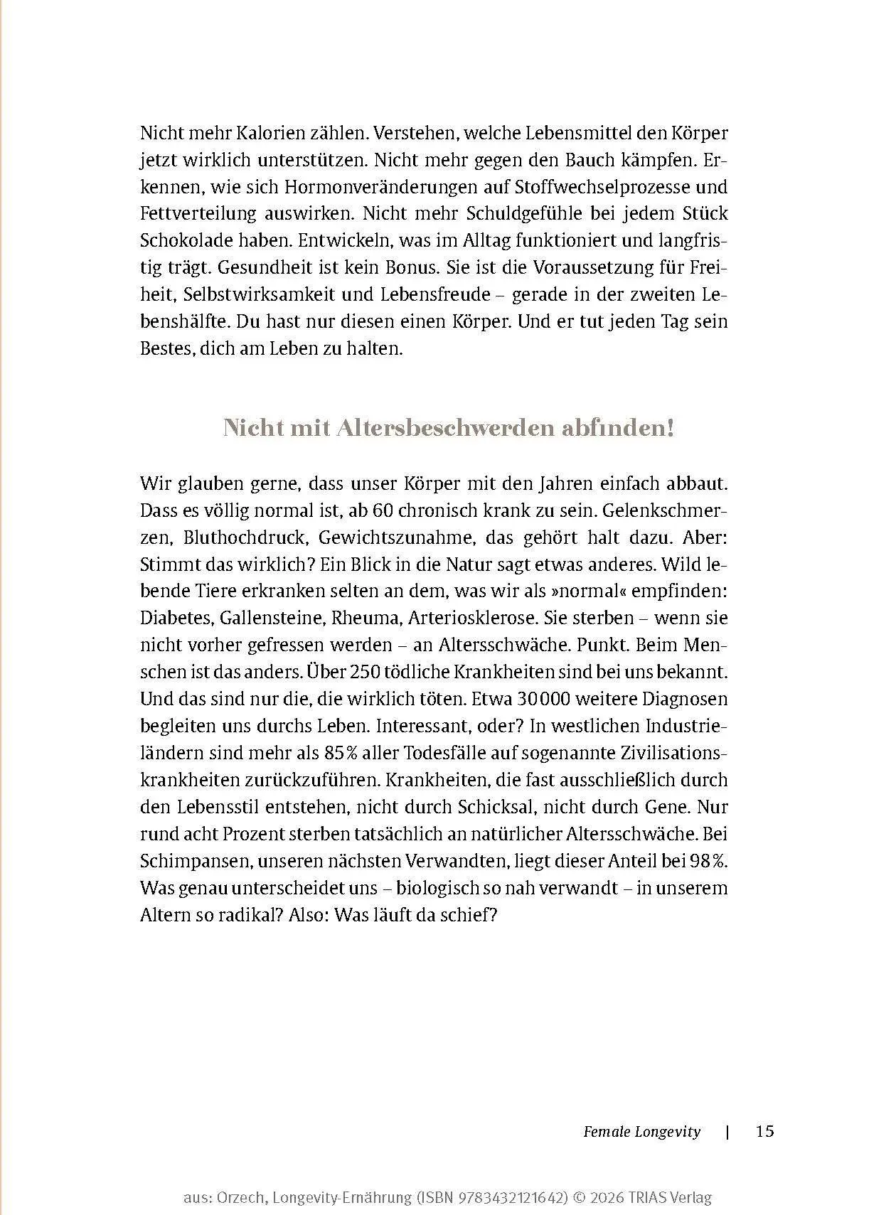 Bild: 9783432121642 | Longevity-Ernährung | Petra Orzech | Taschenbuch | 208 S. | Deutsch